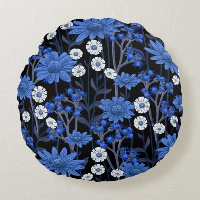 Cojín Redondo Bonito decorativa llamativa (Anverso)