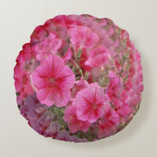 Cojín Redondo Bonitos Petunias......