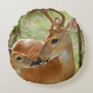 Cojín Redondo Bonos De Buck Y Fawn