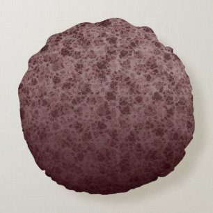 Cojín Redondo Bordeaux flowers degraded pillow