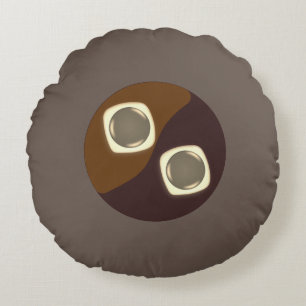 Cojín Redondo Botones gemelos Shiney Patterns Round Pillow