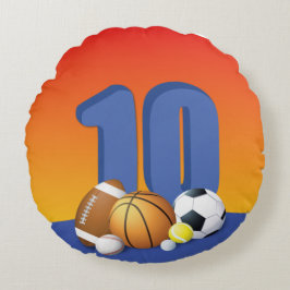 Cojín Redondo Boy 10.º Balls Deportiva