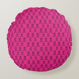 Cojín Redondo Breast Cancer Awareness Round Pillow