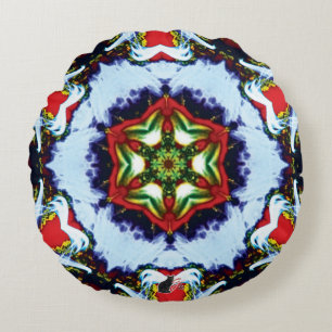 Cojín Redondo Brindle Kaleidoscope