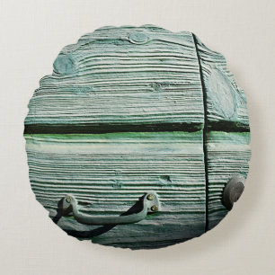 Cojín Redondo Brown wooden drawer