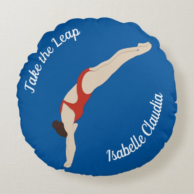 Cojín Redondo Buceo (Anverso)