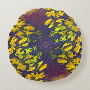 Cojín Redondo Bucle de cadena de oro