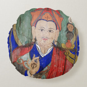 Cojín Redondo Buddha Padmasambhava, Nepal - Guru Rinpoche