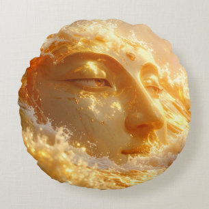 COJÍN REDONDO BUDDHA - ZEN BUDISMO