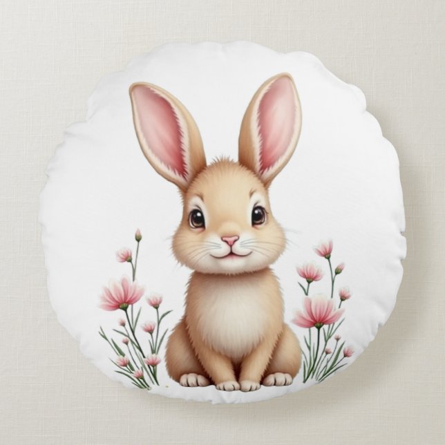 Cojín Redondo Buen diseño (Anverso)