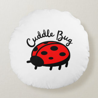 Cojín Redondo Bug Ladybug | Diseño atractivo y acogedor