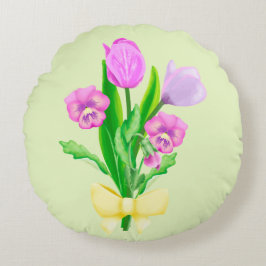 Cojín Redondo Bunch of Spring Flowers