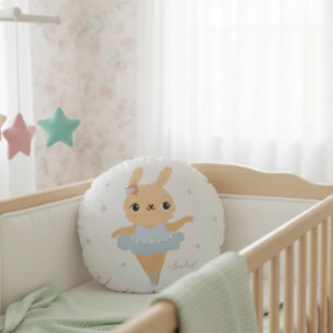 Cojín Redondo Bunny ballerina pillow, bunny baller