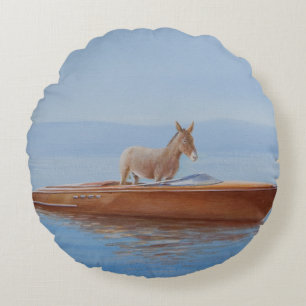 Cojín Redondo Burro en un Riva 2010