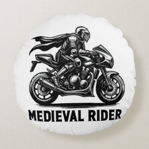 Cojín Redondo caballero medieval