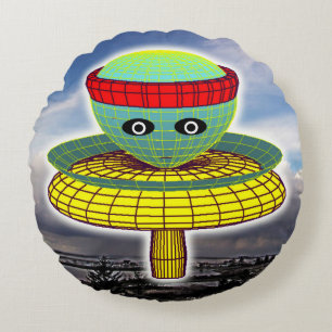 Cojín Redondo Cabeza de champiñón