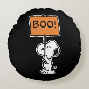 Cojín Redondo Cacahuetes   Snoopy Boo!