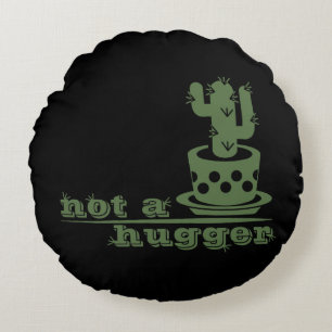 Cojín Redondo Cacti No es gracioso decir