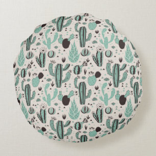 Cojín Redondo Cactus