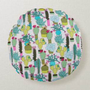 Cojín Redondo Cactus Everywhere
