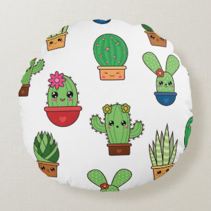 Cojín Redondo Cactus Krazy