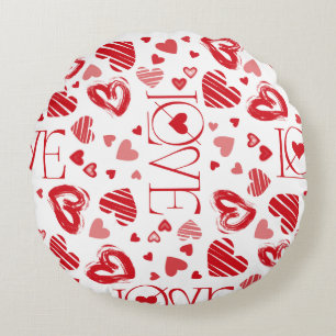 Cojín Redondo Cajín Circular LOVE