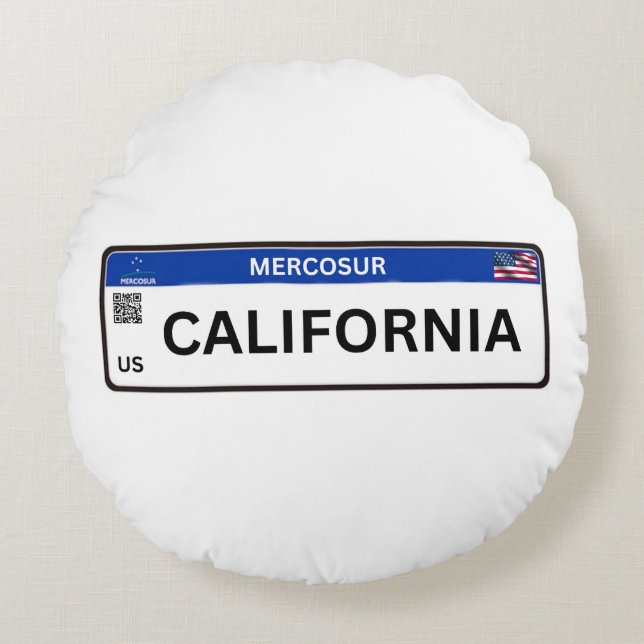 Cojín Redondo California (Anverso)