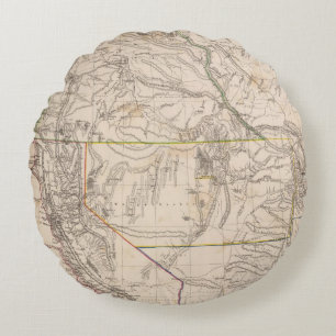 Cojín Redondo California, Oregan, Utah, New México