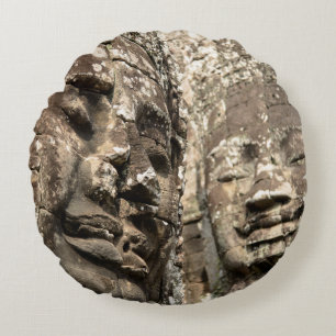 Cojín Redondo Camboya, Angkor Wat. Angkor Thom, Bayón