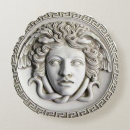 Cojín Redondo Cameo Medusa