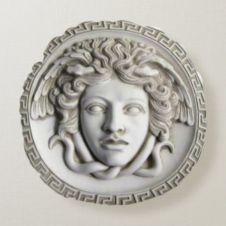 Cojín Redondo Cameo Medusa 