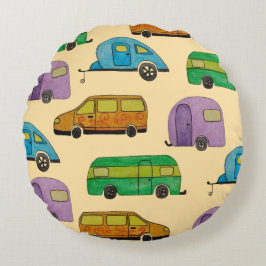 Cojín Redondo Camping caravans
