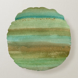 Cojín Redondo Campos en la primavera I