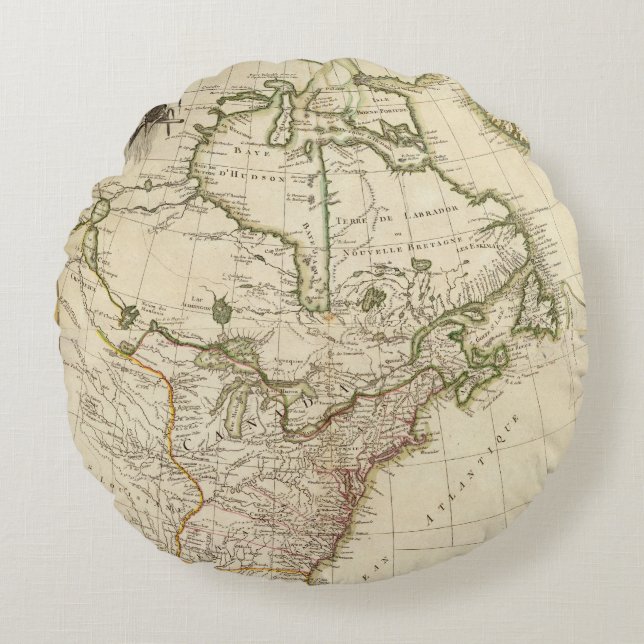 Cojín Redondo Canadá 5 (Anverso)