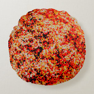Cojín Redondo Candy Corn Confetti