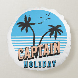 Cojín Redondo Capitán Holiday