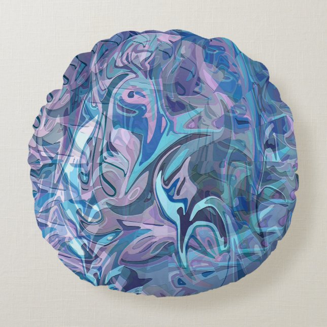 Cojín Redondo Caras divertidas...... (Anverso)