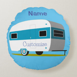 Cojín Redondo Caravana RV Thunder_Cove