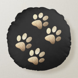 Cojín Redondo Cargador suave del perro de los amigos