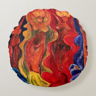 Cojín Redondo Carnavalesque 2010