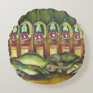 Cojín Redondo Carne de dulces