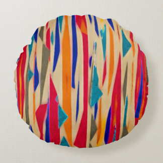 Cojín Redondo Cartoon Lines Round Pillow