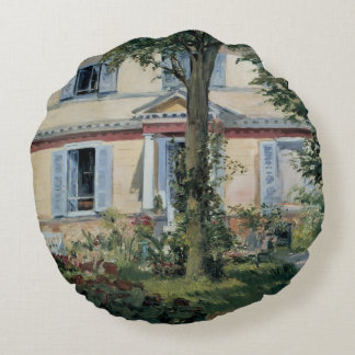Cojín Redondo Casa en Rueil de Edouard Manet