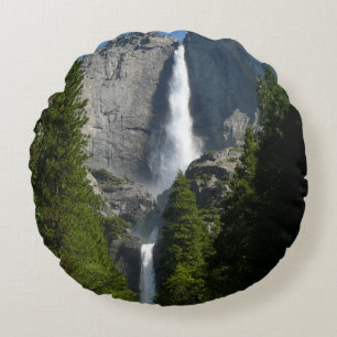 Cojín Redondo Cascada Yosemite II del Parque Nacional Yosemite
