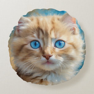 Cojín Redondo Cat-37823 Adorable Cute