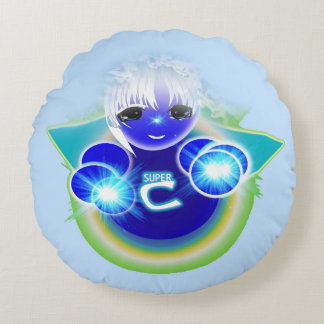 Cojín Redondo Celu estupendo, la cura y muñeca de la salud para