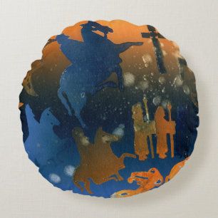 Cojín Redondo Ceremonia picta