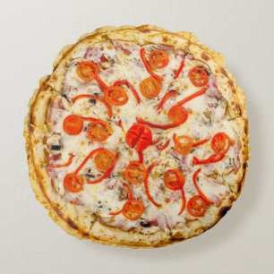 Cojín Redondo Cheese Pizza