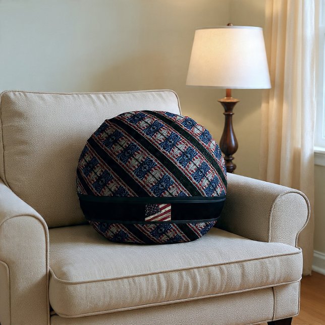 Cojín Redondo Cherokee American (Subido por el creador)