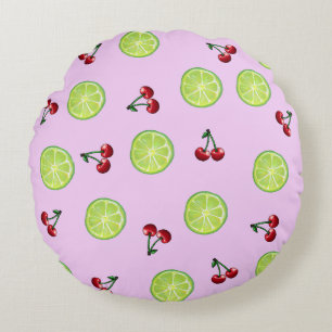 Cojín Redondo Cherry Limeade